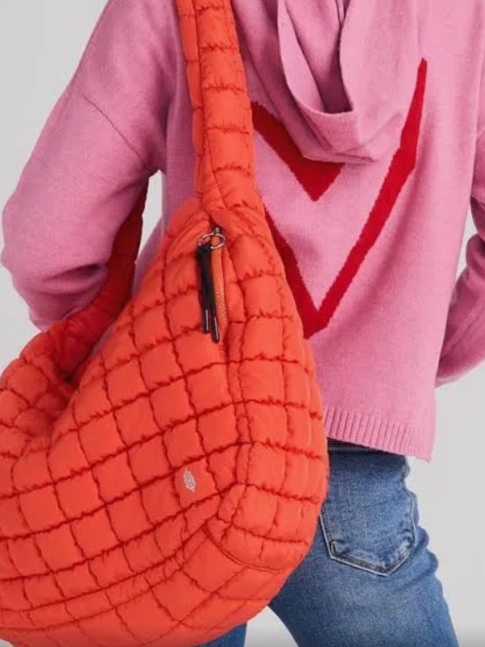 Free People FP Movement Quilted Carryall Bag